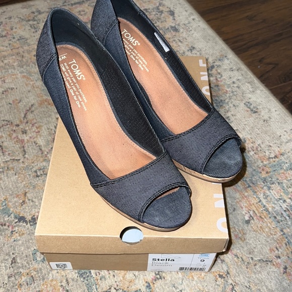 TOMS Stella wedges - Picture 1 of 4